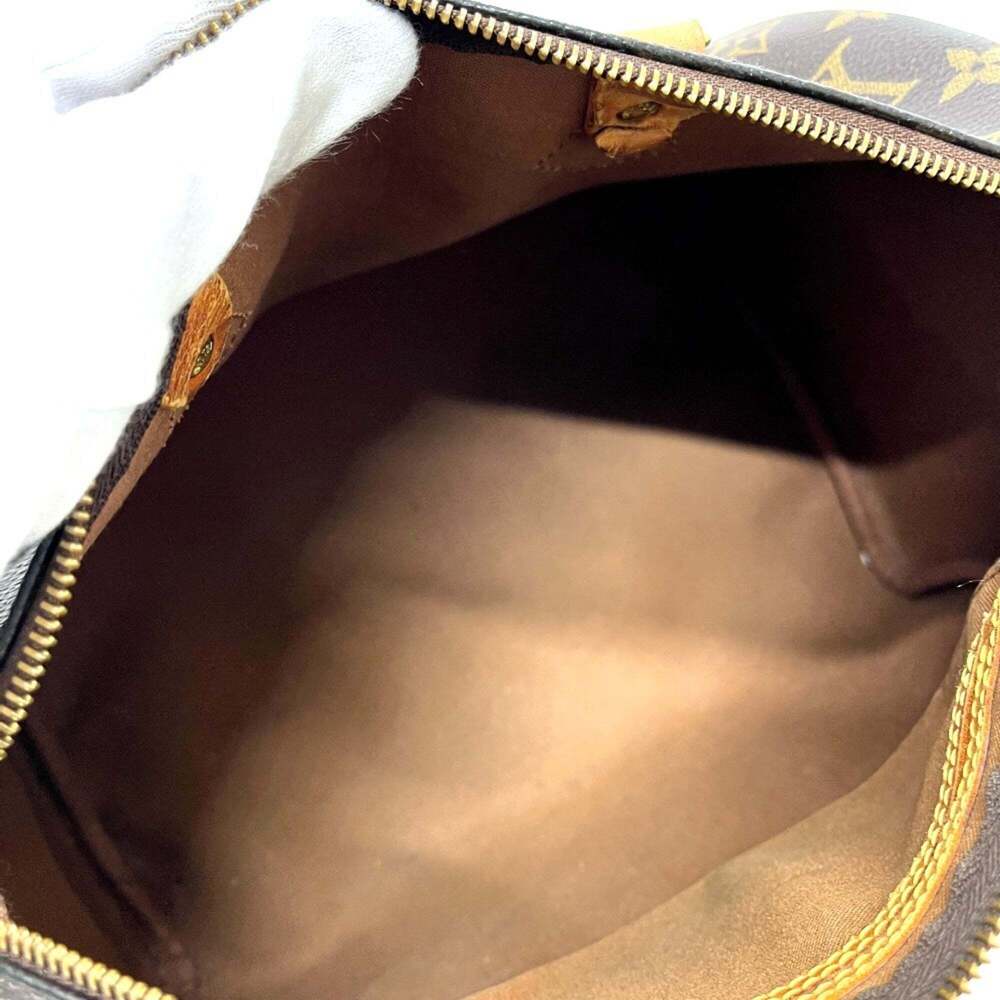LOUIS VUITTON Authentic Brown Monogram Canvas Speedy 30 Boston Bag - Picture 11 of 16